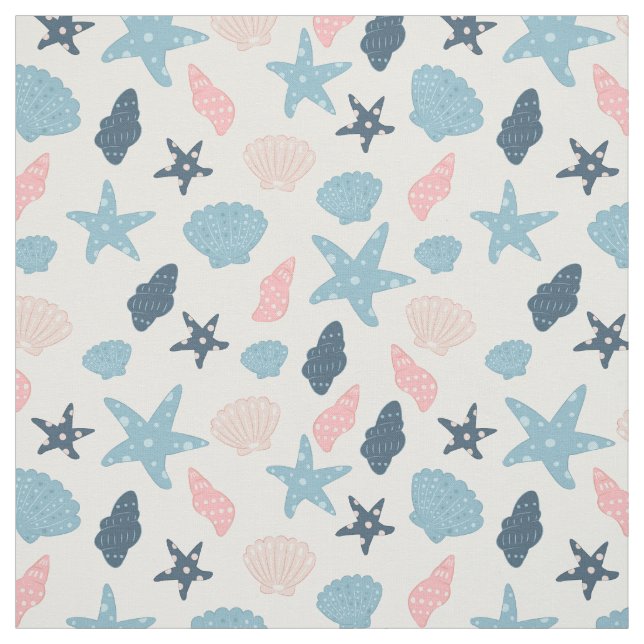 Nautic Starfish Stoff (Muster)