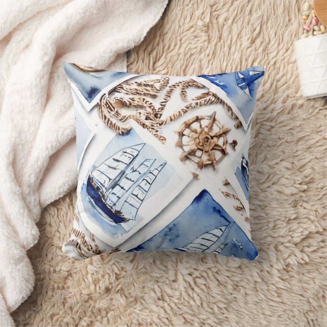 Nautic Theme Pillow Kissen (Decke)