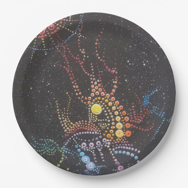 Nautic Twilight Pappteller (Vorderseite)