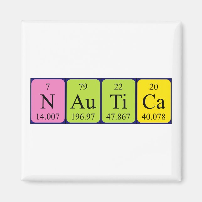 Nautica Periodenmagnet Magnet (Vorne)
