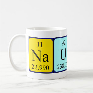 Nautica périodique nom de table mug