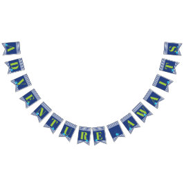Nautical Adventure erwartet Baby Shower Niedlich W Wimpelkette
