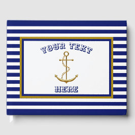 Nautical Anchor - Gästebuch