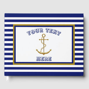 Nautical Anchor - Gästebuch