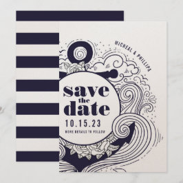 Nautical Anchor Hochzeit Einladung