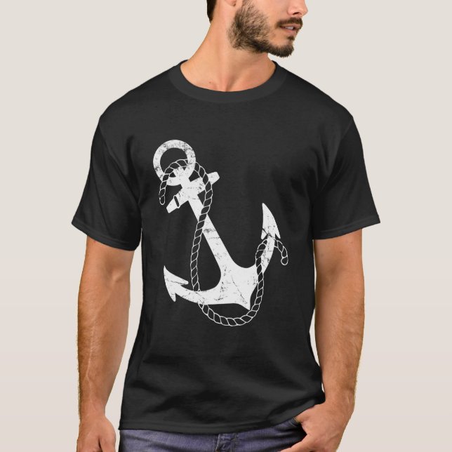 Nautical Anchor T-Shirt (Vorderseite)