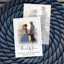 Nautical Anchor Wedding Script Danke Ihnen 2 Foto