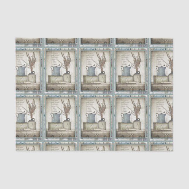 Nautical Beach Design Serie 17 Seidenpapier (Vorderseite)