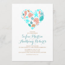 Nautical Beach Heart - Hochzeitsfeiern im Ozean