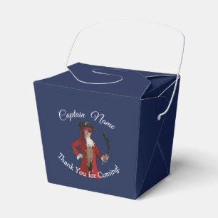 Nautical Blue Boy Party Pirate Geschenkschachtel