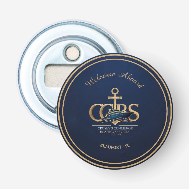Nautical Bottle Opener CCBS Merch. Flaschenöffner (Vorderseite)