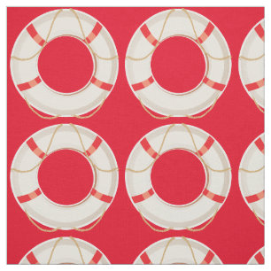 Nautical Buoy Fabric Stoff