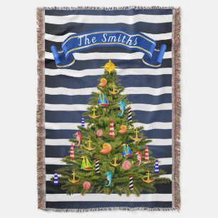 Nautical Christmas Tree Custom Decke