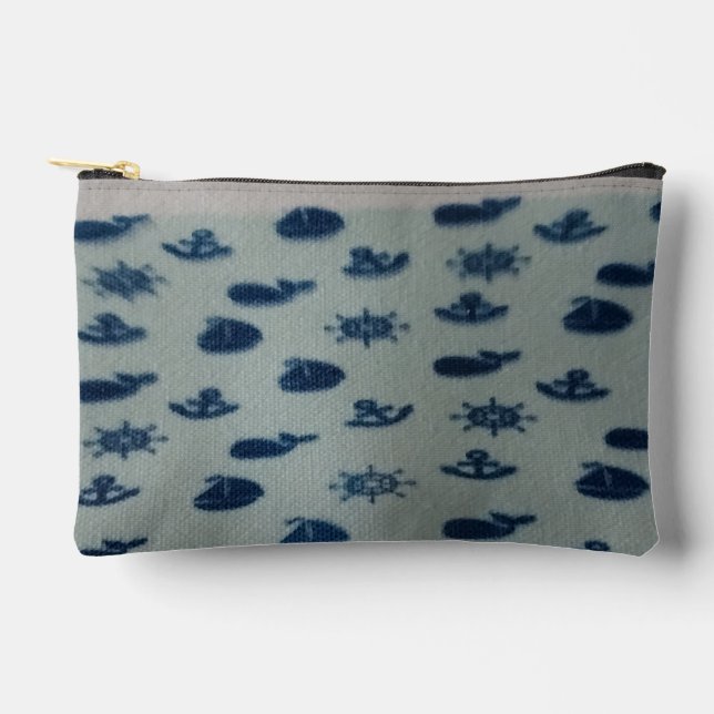Nautical cosmetic pouch zubehörtasche (Vorderseite)