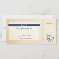 Nautical Cruise Ship Boarding Pass UAWG
