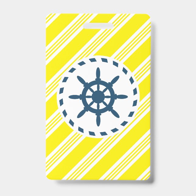 Nautical Design Ausweis (Vorderseite)