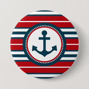 Nautical Design Button