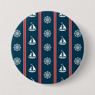 Nautical Design Button