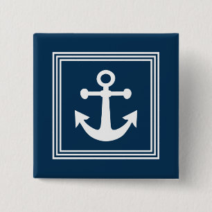 Nautical Design Button