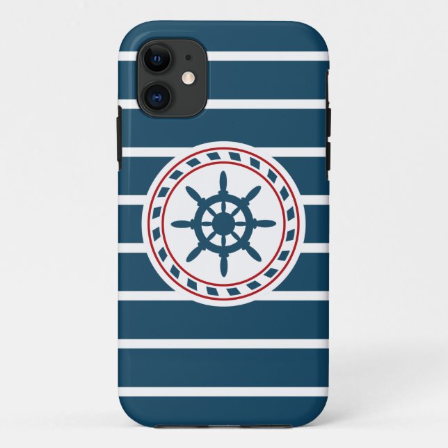 Nautical Design Case-Mate iPhone Hülle (Rückseite)