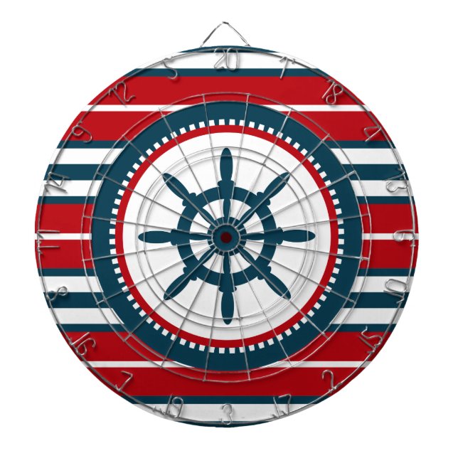 Nautical Design Dartscheibe (vorne)
