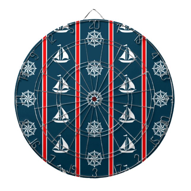 Nautical Design Dartscheibe (vorne)