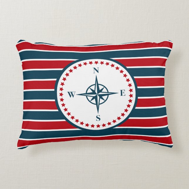 Nautical Design Dekokissen (Vorderseite)