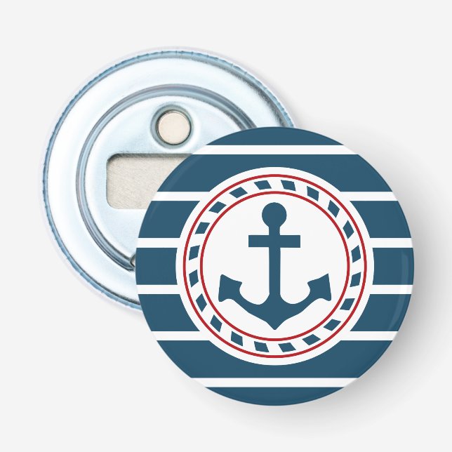 Nautical Design Flaschenöffner (Vorderseite)