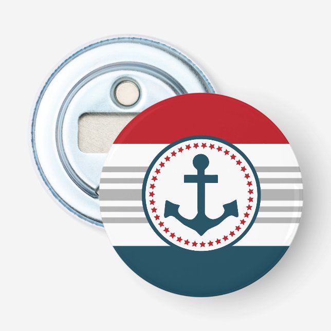 Nautical Design Flaschenöffner (Vorderseite)