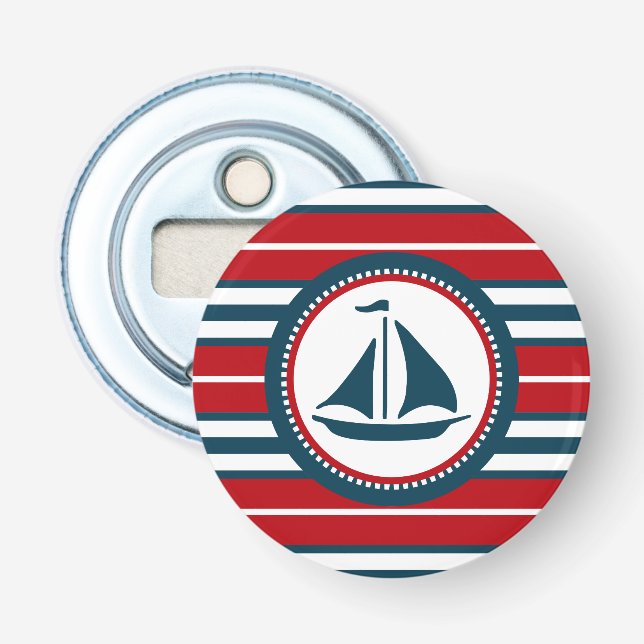Nautical Design Flaschenöffner (Vorderseite)