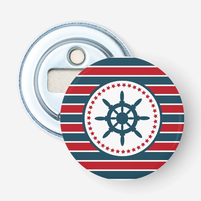 Nautical Design Flaschenöffner (Vorderseite)