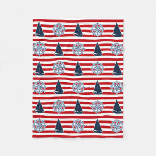 Nautical Design Fleecedecke