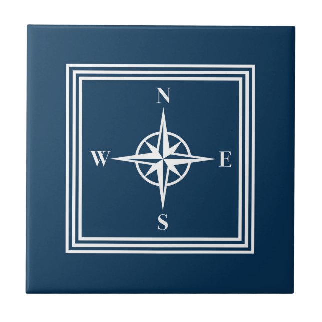 Nautical Design Fliese (Vorderseite)