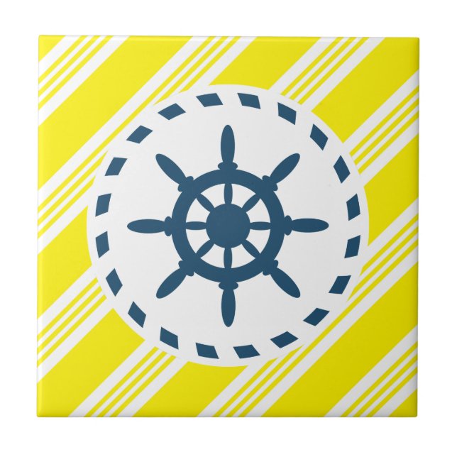 Nautical Design Fliese (Vorderseite)