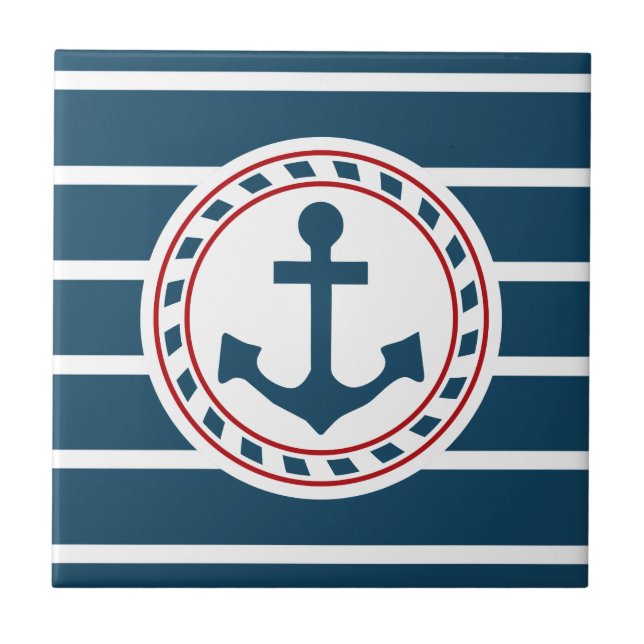 Nautical Design Fliese (Vorderseite)