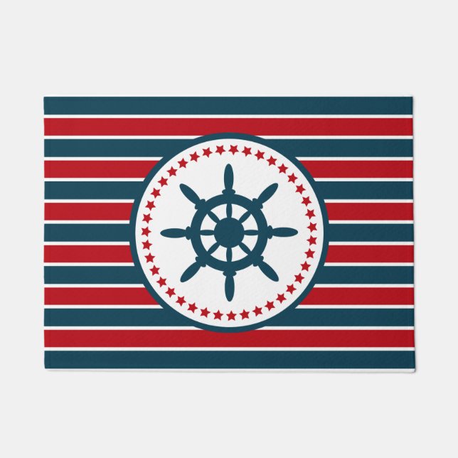 Nautical Design Fußmatte (Vorderseite)