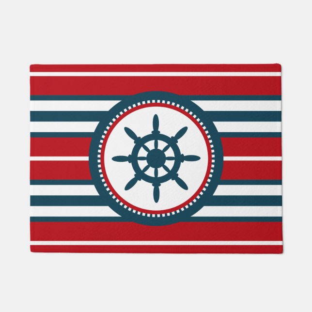 Nautical Design Fußmatte (Vorderseite)