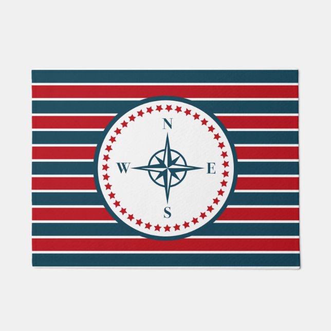 Nautical Design Fußmatte (Vorderseite)