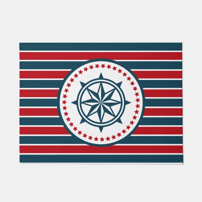 Nautical Design Fußmatte (Vorderseite)