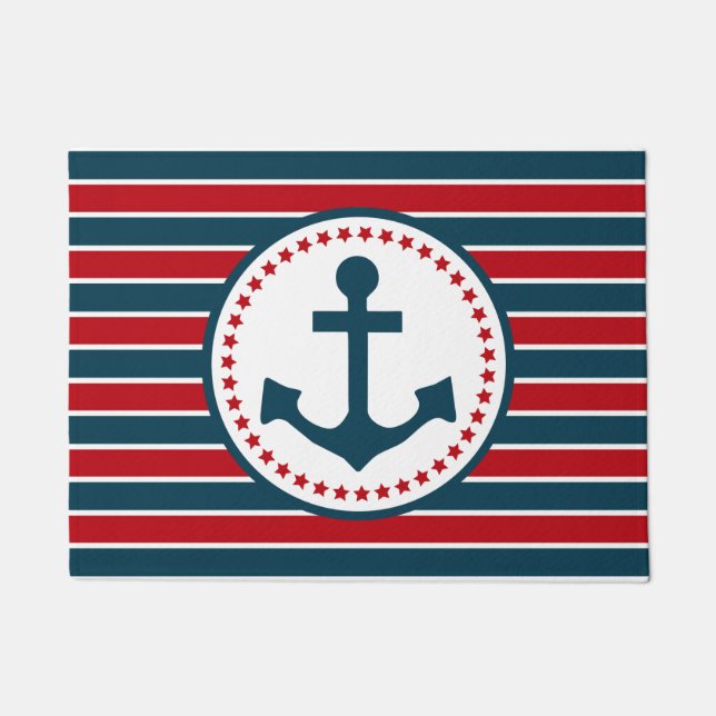 Nautical Design Fußmatte (Vorderseite)
