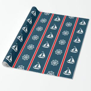 Nautical Design Geschenkpapier