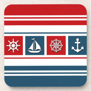 Nautical Design Getränkeuntersetzer