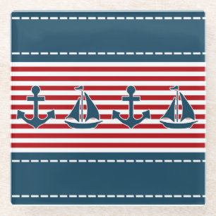 Nautical Design Glasuntersetzer