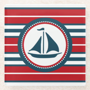 Nautical Design Glasuntersetzer