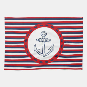 Nautical Design Handtuch