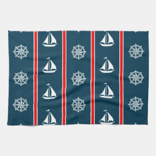 Nautical Design Handtuch