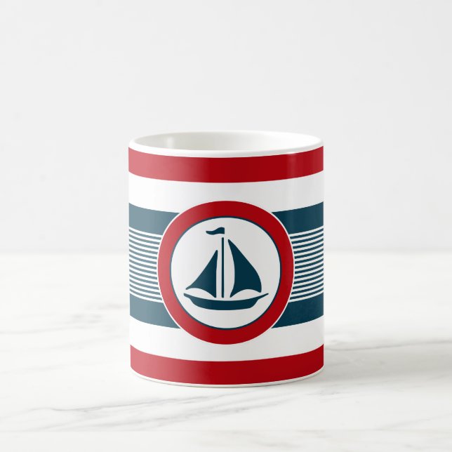 Nautical Design Kaffeetasse (Mittel)