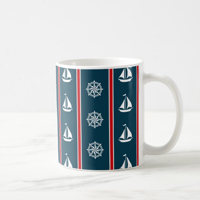 Nautical Design Kaffeetasse (Rechts)