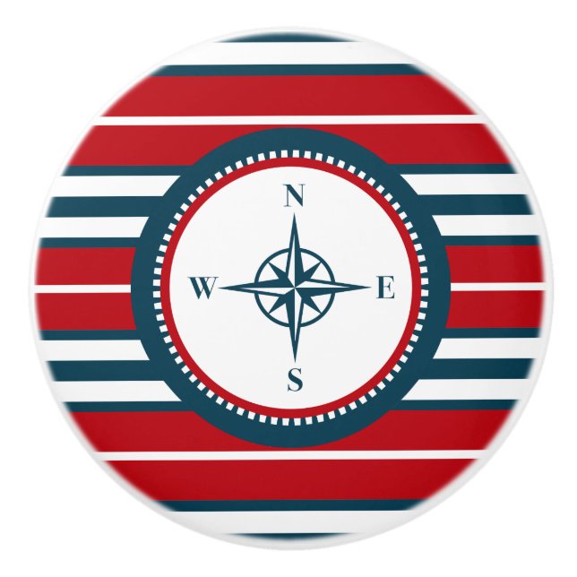 Nautical Design Keramikknauf (Vorderseite)