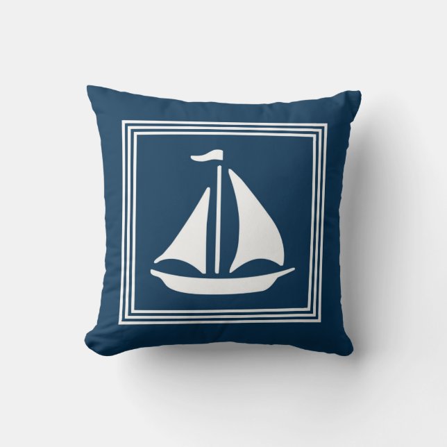 Nautical Design Kissen (Vorderseite)